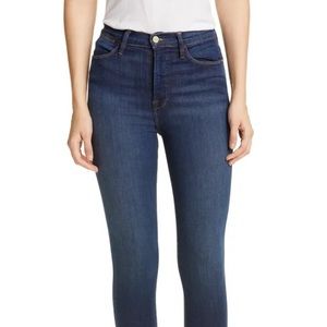 FRAME Ali High Rise Cigarette Jean in Holzman